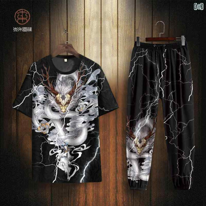 楽天市場】tシャツ メンズ ドラゴン 龍 トップス 半袖 大きい サイズ 