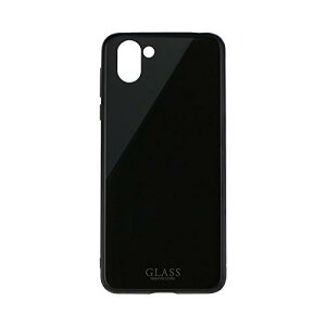 AQUOS R2 SH-03K/SHV42/SoftBank �w�ʃK���X�V�F���P�[�X�uSHELL GLS�v �u���b�N