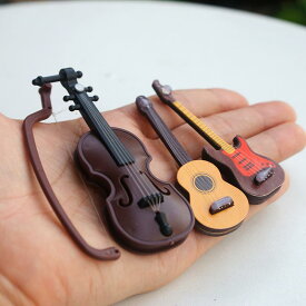 ミニチュア 楽器 模型 置物 オブジェ 装飾 飾り おしゃれ ミニ バイオリン クラシック ギター 小道具 インテリア