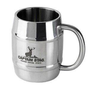 �L���v�e���X�^�b�O(CAPTAIN STAG) �R�b�v �}�O�J�b�v �r�[���W���b�L �_�u���X�e�����X �M�^