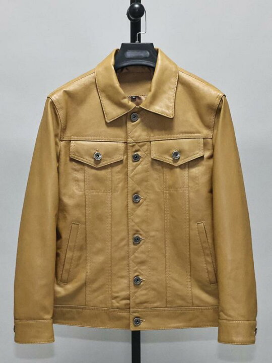 楽天市場】レザー ジャケット メンズ ライダース 革ジャン 秋冬 