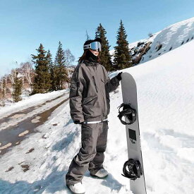 スノーボードウェア スキーウェア メンズ レディース おしゃれ スポーツ アメリカン グリーン カーキ ブラウン スーツ