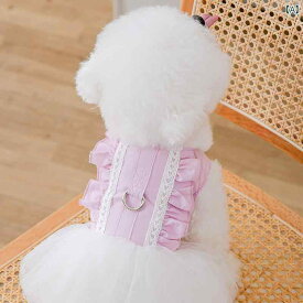 犬服 ドレス ワンピース ドッグウェア かわいい おしゃれ ペット 夏 スカート 小型犬 猫 ピンク イエロー ブルー