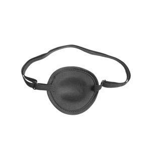 眼帯 かっこいい おしゃれ 大人 子供用 遮光 シングル アイパッチ 弱視 斜視 矯正 トレーニング アイマスク 術後用 カバー ブラック アウト 海賊