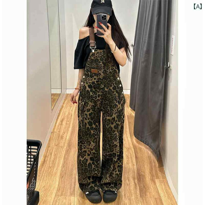楽天市場】オーバーオール レディース サロペット デニム パンツ 