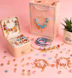 ジュエリーボックス 子供 アクセサリー 収納 女の子 小学生 誕生日 プレゼント DIY ギフト お土産 娘 ブレスレット ピンク