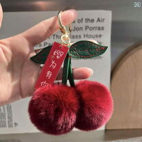 楽天市場】チャーム さくらんぼ ファー（バッグ・小物・ブランド雑貨 
