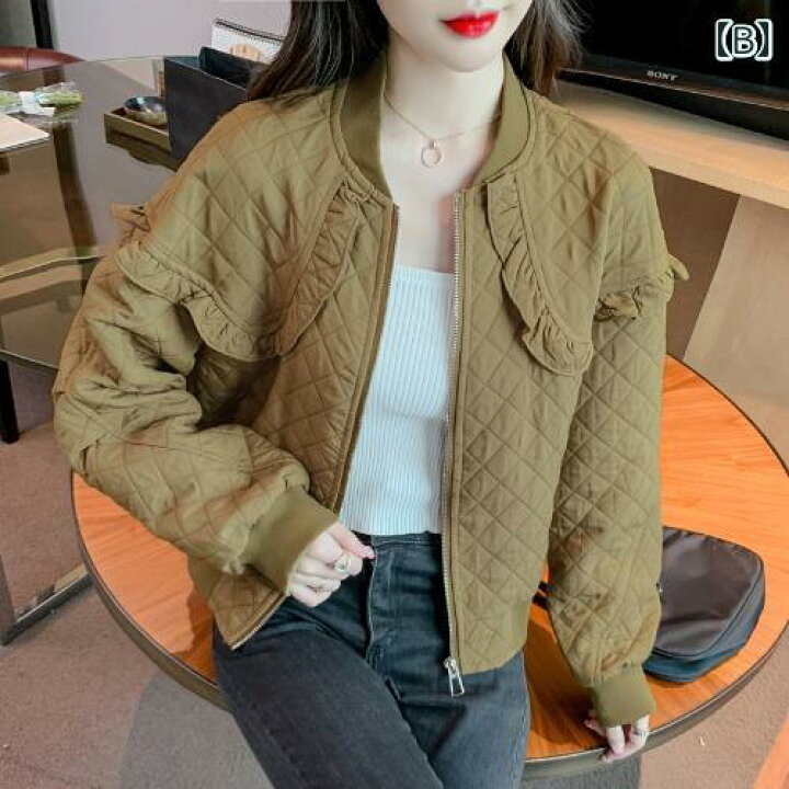 楽天市場】ブルゾン ジャケット レディース ショート 春秋 ゆったり 