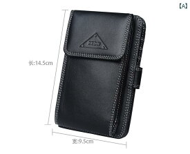 財布 カードケース ホルダー おしゃれ コンパクト メンズ クラッチ 多機能 携帯 バッグ レザー 革 バッグ ソフトレザー ブラック