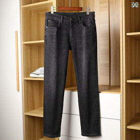 デニムパンツ メンズ ジーンズ ジーパン ウォッシュド スキニー 伸縮性 ファッション カジュアル ジッパー ポケット グレー
