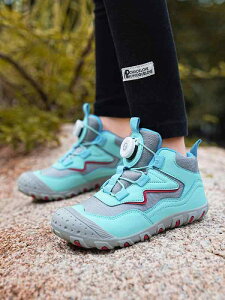 トレッキングシューズ メンズ レディース 登山靴 スニーカー アウトドア ハイキング 通気性 スポーツ 秋冬 ハイカット 滑りにくい 防水 ブラック ピンク