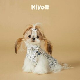 犬服 ドッグウェア ペット 衣装 かわいい おしゃれ 猫 水墨画 スカート ヨークシャー シーズー シュナウザー ホワイト
