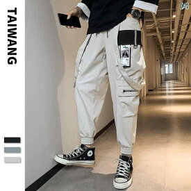 カーゴパンツ メンズ 秋冬 カジュアル 大きいサイズ ストリート ポケット 韓国 グレー ブラック グリーン