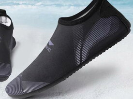 靴 マリンシューズ ウォーターシューズ メンズ レディース 春夏 滑り止め グリップ 速乾 通気性 耐摩耗 アウトドア レジャー スポーツ 海 岩場 ビーチ ダイビング シュノーケリング スポーツ ブラック グレー