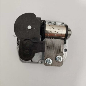 オルゴールムーブメント 大人向け DIY 組み立て式 ドールハウス ミニチュアハウス 模型用 交換部品 手作り ステンレス製 天空の城メロディ