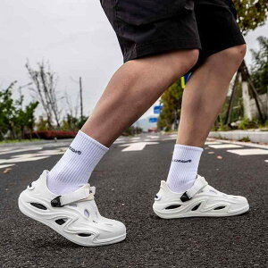 サンダル メンズ クロッグサンダル つま先保護 やわらかクッション 高反発 厚底 防滑 軽量 耐摩耗 夏用 PUソール PVCアッパー 運転 釣り アウトドア ビーチ マリンスポーツ タウンユース 普段