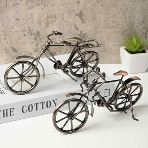 自転車 模型 金属製 アイアン レトロ アンティーク調 インテリア 置物 オブジェ ディスプレイ リビング 玄関 デスク 店舗用 プレゼント ギフト 記念品 ビンテージ クラシック ノスタルジック
