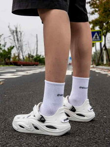 サンダル メンズ 履き心地 クッション性 ふわふわ 軽量 EVA 厚底 防滑 耐摩耗性 つま先保護 運転用 釣り用 アウトドア ビーチ 水陸両用 外履き 普段使い