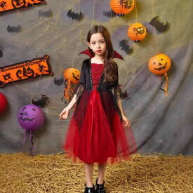 ハロウィン コスチューム キッズ 子供用 男の子 女の子 エルフ 魔女 悪魔 ヴァンパイア こうもり カボチャ コスプレ なりきり 衣装 仮装 ポリエステル素材