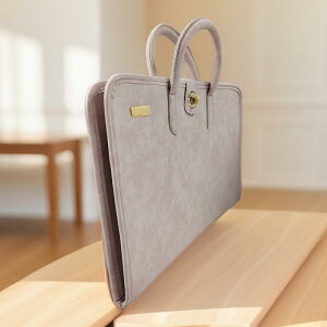 PCバッグ ユニセックス ノートパソコン ケース PUレザー 保護カバー シンプル 薄型 軽量 衝撃吸収 撥水加工 ピンク パステルカラー マカロンカラー 14インチ 15.6インチ 16インチ対応 通勤 通学