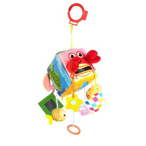 ベビー 知育玩具 赤ちゃん 新生児 布製 ぬいぐるみ ベッドメリー ベビーカー チャイルドシート 吊り下げおもちゃ 安眠サポート ぐっすり ひっぱり遊び ティッシュ引き出し カニ 森