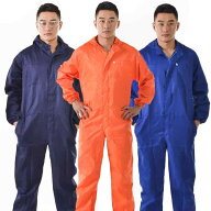 つなぎ メンズ 通気性 薄手 軽量 工場作業服 自動車整備 塗装 修理 メンテナンス ワークウェア 畜産 農業…