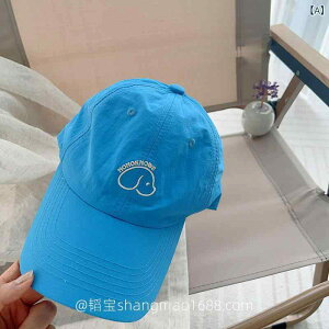 キャップ キッズ 子供 男の子 女の子 男女兼用 夏用 薄手 軽量 速乾 吸湿速乾 通気性 蒸れない UVカット 日よけ 防風 アウトドア 外遊び 野球帽 ベースボールキャップ カーブつば カラフル ブ