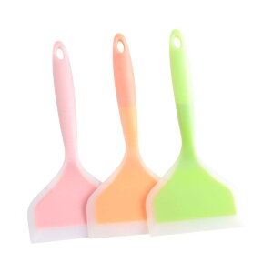 調理ヘラ シリコン製 フライ返し 製菓用 卵焼き ピザ ステーキ ノンスティック鍋対応 耐熱 多機能 キッチンツール 家庭用 グリーン オレンジ