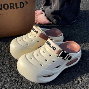 クロッグサンダル 男女兼用 夏用 EVA素材 軽量 通気性 クローズドトゥ つま先保護 スリッポン 滑り止め ビーチ ウォーターシューズ 外履き マリンスポーツ サボサンダル カジュアル