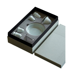 茶器セット 影青 青白磁 陶磁器 中国茶器 蓋碗 湯呑み 手作り 銀彩 ハンドペイント モダン シンプル 家庭用 来客用 耐熱 ギフト 3〜5人用