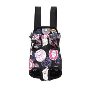 ペットキャリー 犬用 抱っこバッグ リュック お散歩 お出かけ 旅行 アウトドア ポータブル 軽量 布製 ソフトタイプ ヒョウ柄 小型犬 中型犬 子犬