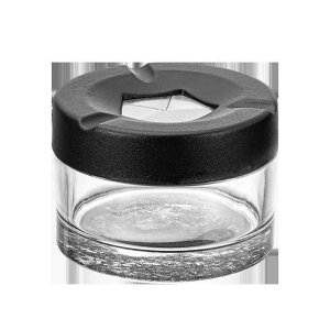 灰皿 ガラス製 開閉タイプ フタ付き 灰飛び防止 家庭用 オフィス用 自宅 リビング 書斎 卓上 モダン シンプル 透明 フロスト ブラック シルバー蓋 おしゃれ ユニーク