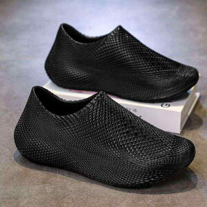 クロッグ サンダル メンズ 夏用 コックシューズ 厨房靴 作業靴 耐油 ウォータープルーフ 撥水 通気性 軽量 滑り止め ノンスリップ EVA素材 厚底 ドライブ 釣り アウトドア レジャー カジュア