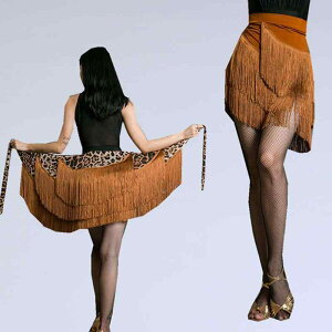 ダンススカート 大人 レディース ヒップスカーフ 巻きスカート タッセルスカート ラテンダンス 社交ダンス 衣装 レッスン着 練習着 ショート丈 ロング丈 ゼブラ柄 ドット柄