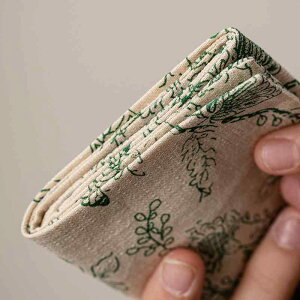 茶巾 厚手 吸水速乾 禅風 新中華風 茶道用 茶卓 ティーテーブルマット 養壺布 防水 布製 しっかりとした生地 茶器拭きクロス 向日葵 花柄 猫柄 ベージュ イエロー ブルー