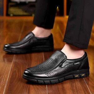 サンダル メンズ 中高年 シニア向け 本革 牛革 レザーシューズ 柔らかいソフトソール 快適 通気性抜群 防滑 ラバーソール カジュアル ウォーキング 普段使い ブラック ブラウン