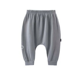 ベビー パンツ 男の子 女の子 男女兼用 モダール 薄手 柔らか ソフト おしりゆったり ハーレム サルエル 虫よけ 防虫 カジュアル ロング丈 ハイウエスト ウエストゴム 無地 夏 春 秋