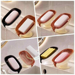 石鹸置き 水切り ソープディッシュ 吸盤 穴あけ不要 壁掛け 浮かせる PP製 家庭用 バスルーム 洗面所 お風呂 洗面台 カウンター 台所 おしゃれ 高級感 グレー ブラック アイボリー 排水