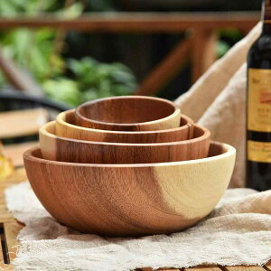 ボウル 子供用 キッズ アカシア木製 天然木 和風 食器 スープ ラーメン フルーツ サラダ 離乳食 割れにくい 熱くなりにくい 断熱 丸型 おしゃれ ナチュラル 食卓用 普段使い