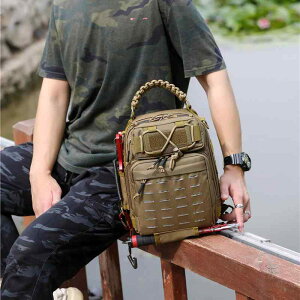 リュック メンズ タクティカル ミリタリー 迷彩柄 ボディバッグ スリングバッグ ワンショルダー 多機能 大容量 ルアーフィッシング 釣り 旅行 トラベル アウトドア 登山 ハイキング キャン