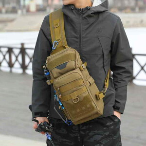 ボディバッグ メンズ ワンショルダーバッグ 迷彩柄 カモフラージュ 多機能 タクティカル PUレザー 釣り ルアーフィッシング アウトドア 旅行 カジュアル 斜めがけ ワークスタイル かばん 黒