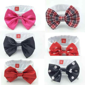 犬服 小型犬 テディ ビション ネクタイ 蝶ネクタイ ボウタイ コットン製 スーツスタイル カジュアル お散歩 お出かけ 夏用 レッドチェック レッドドット おしゃれ
