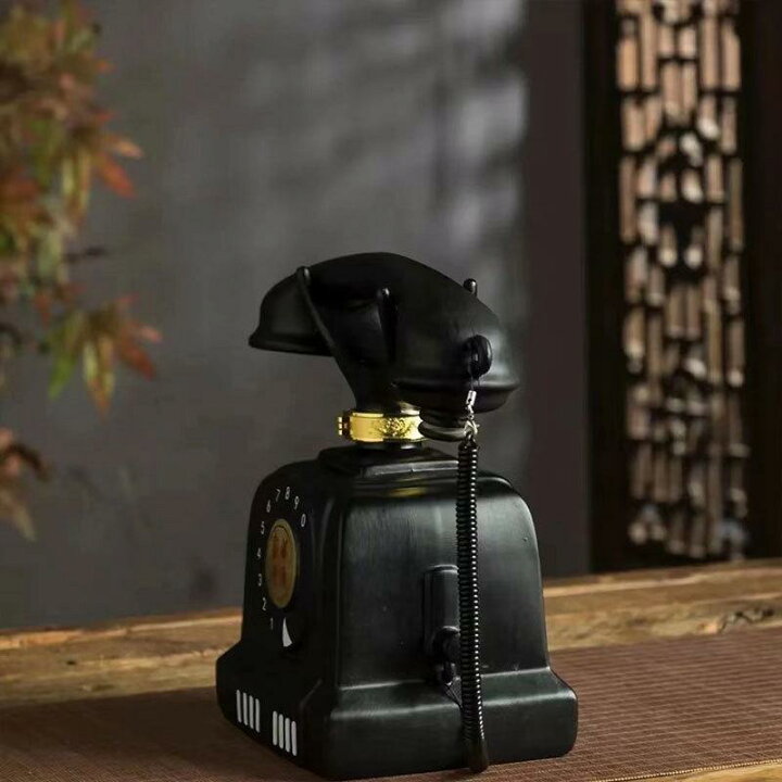 楽天市場】酒瓶 景徳鎮 陶磁器 レトロ ダイヤル式電話モチーフ 