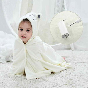 ベビー バスローブ 新生児 赤ちゃん フード付き おくるみ ポンチョ ケープ バスタオル 柔らか ふわふわ 吸水 速乾 優しい肌触り サンゴフリース お風呂上がり プール用 ベージュ ピンク グレ