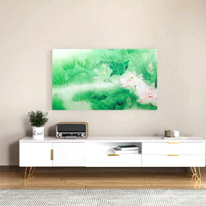 テレビカバー 液晶テレビ 壁掛け スタンド両用 防塵 ホコリ防止 保護カバー ポリエステル製 軽量 丈夫 洗濯可能 モダン シンプル おしゃれ インテリアデザイン 大型テレビ対応