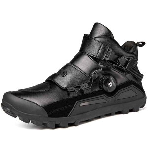 ブーツ メンズ 男性用 バイク オートバイ ライディングシューズ ライディングブーツ ライダー オフロード レーシング ショートブーツ オールシーズン 通年 ツーリング 黒 白 赤