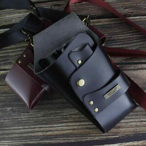 シザーケース 美容師 ヘアスタイリスト 理容師 プロ用 業務用 ウエストバッグ ヒップバッグ ショルダーバッグ 肩掛け 斜め掛け ハサミケース はさみ収納 ツールバッグ 用具入れ 多機能 5丁