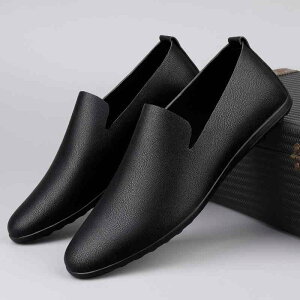 革靴 メンズ 本革 牛革 レザー 通気性 軽量 ソフト スリッポン ローファー モカシン ドライビングシューズ ラウンドトゥ フラットヒール カジュアル ビジネス 普段使い ホワイト