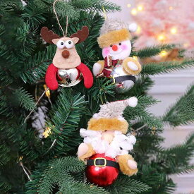 クリスマス飾り サンタ スノーマン トナカイ クリスマスツリー オーナメント 置物 吊り下げ マスコット 人形 北欧風 店舗装飾 イベント パーティー グッズ