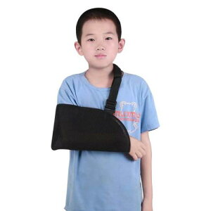 骨折 アームホルダー 三角巾 腕 スリング 子供 前腕 サポート 肘 関節 スリーブ 通気性 アーム 固定 ガード